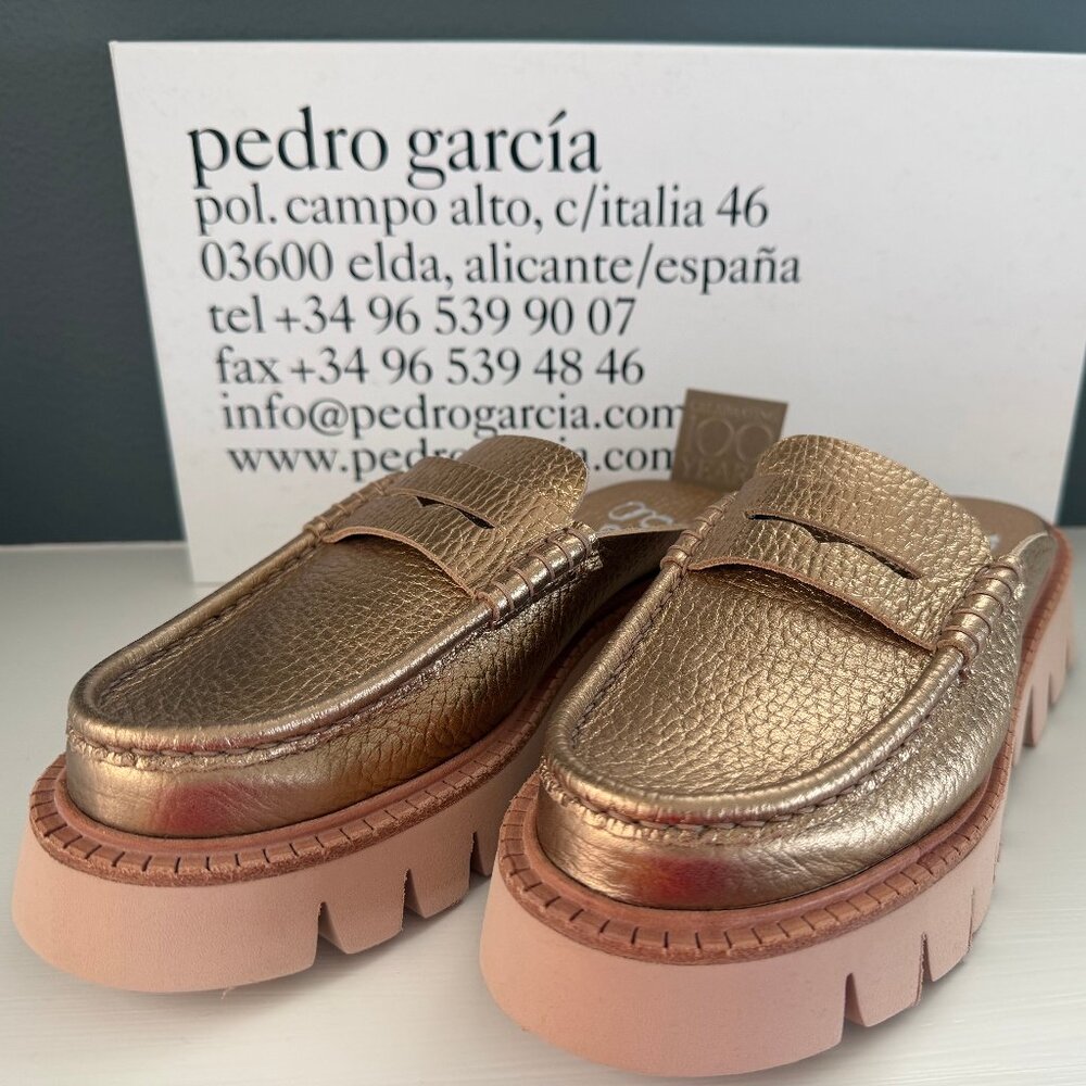 Pedro Garcia Savy-03 Cava Cervo Lame Size 36